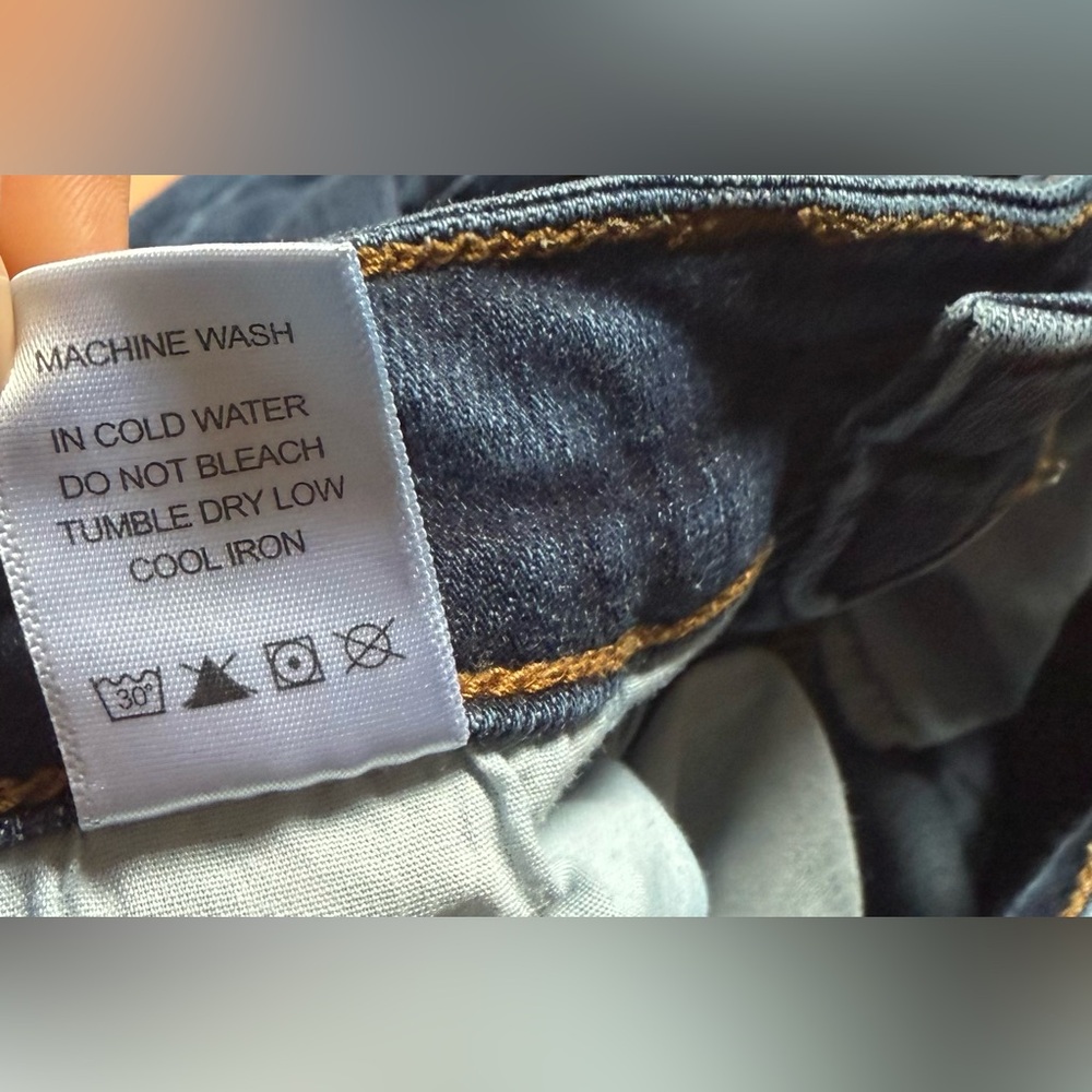 Judy Blue Dark Wash Straight Leg Jeans - Picture 7 of 7